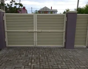 Распашные ворота с автоматикой в Наро-Фоминске под ключ