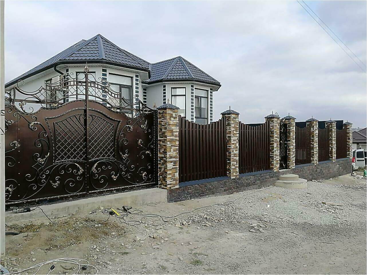 забор из штакетника 110м фото4 в Наро-Фоминске
