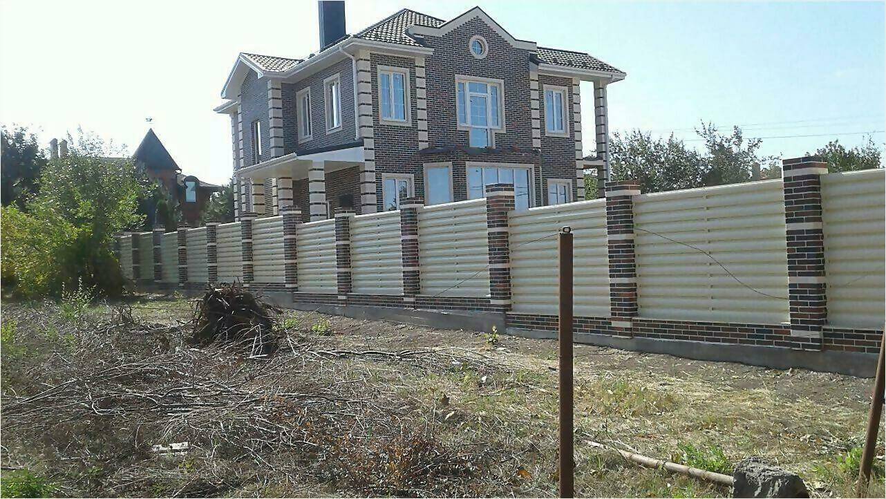 Забор из штакетника 115м фото6 в Наро-Фоминске