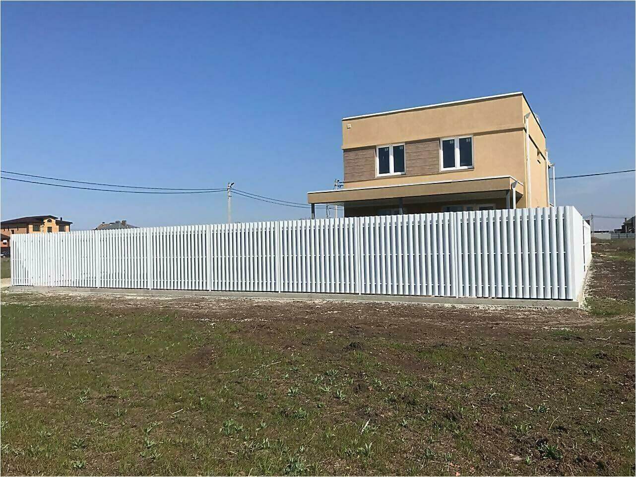 забор из штакетника 95м фото4 в Наро-Фоминске