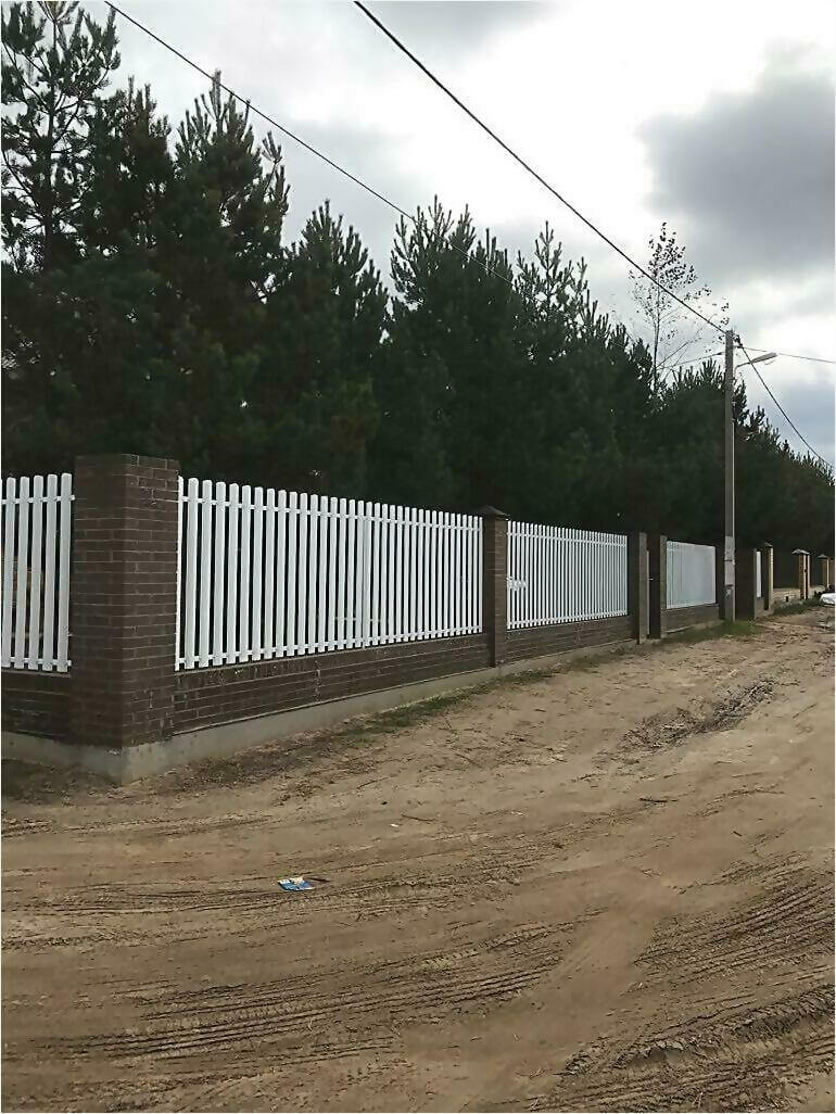 забор из штакетника 95м фото4 в Наро-Фоминске