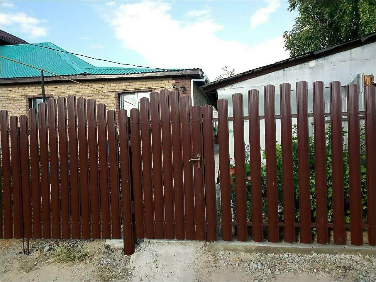 забор-ранчо из штакетника 70м фото2 в Наро-Фоминске