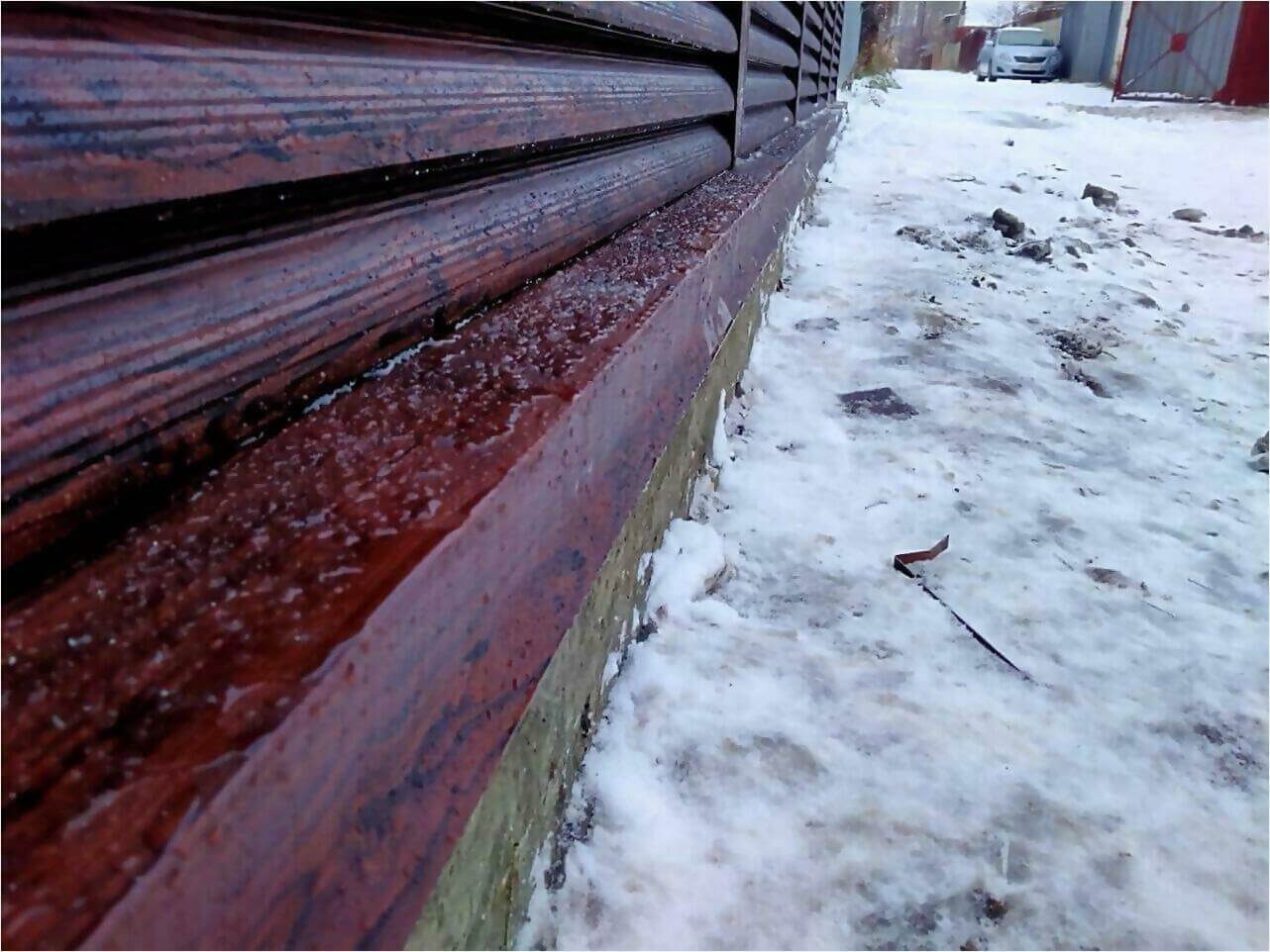 забор-жалюзи Каштан Красный фото5 в Наро-Фоминске