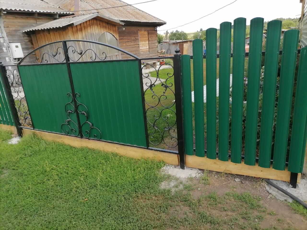 забор из штакетника Зеленый Мох фото7 в Наро-Фоминске