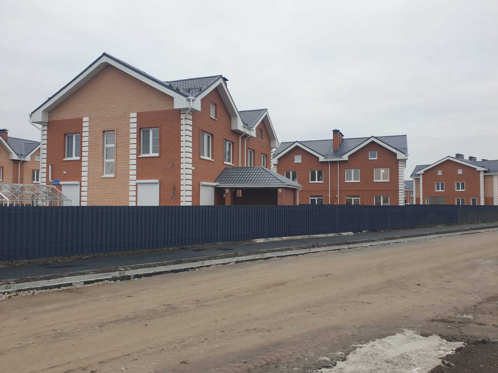 Забор из штакетника 230м Серый Графит фото6 в Наро-Фоминске