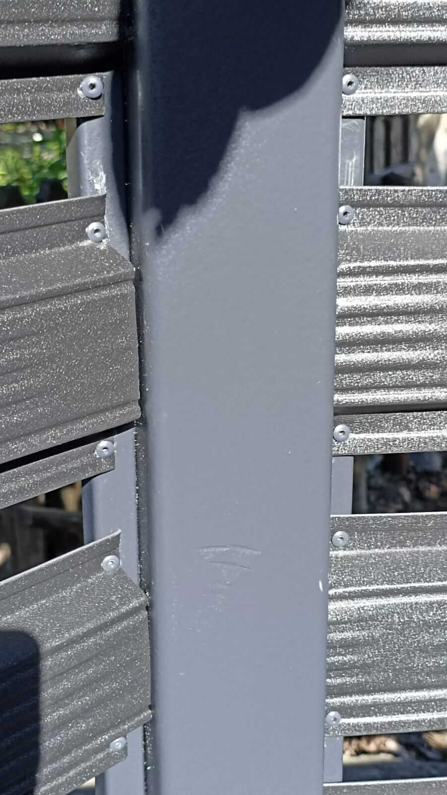Забор из штакетника 90м RAL7024/7024 Серый Графит фото8 в Наро-Фоминске