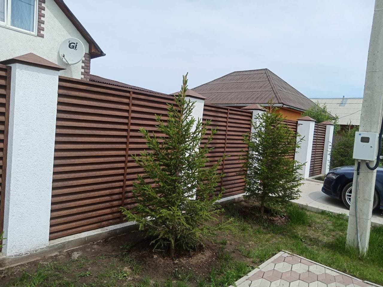 забор-жалюзи printech каштан двусторонний фото8 в Наро-Фоминске