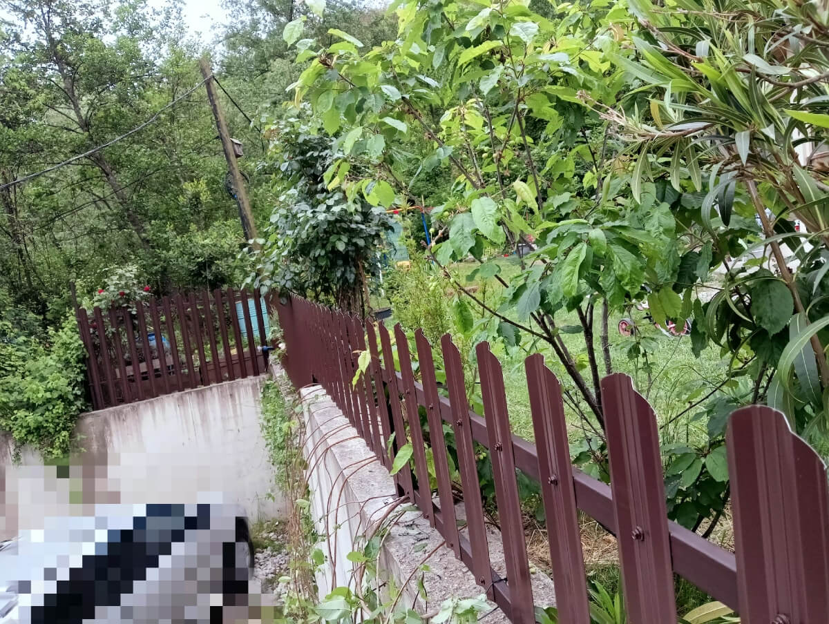 Забор из евроштакетника 18м RAL8017/8017 Шоколад двусторонний фото 1 в Наро-Фоминске