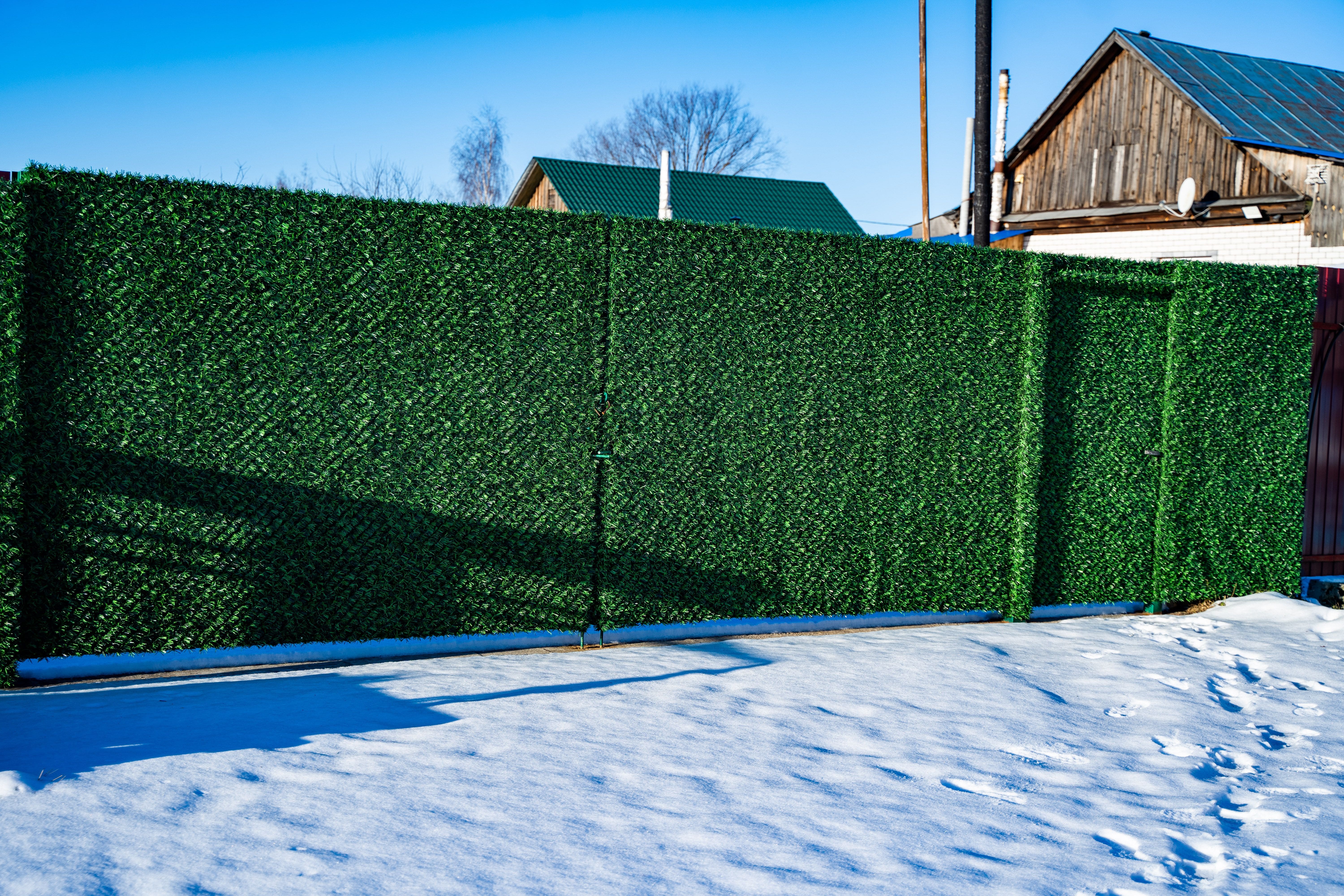 Вечнозеленый забор Grass Fence рулон 2м фото 4 в Наро-Фоминске
